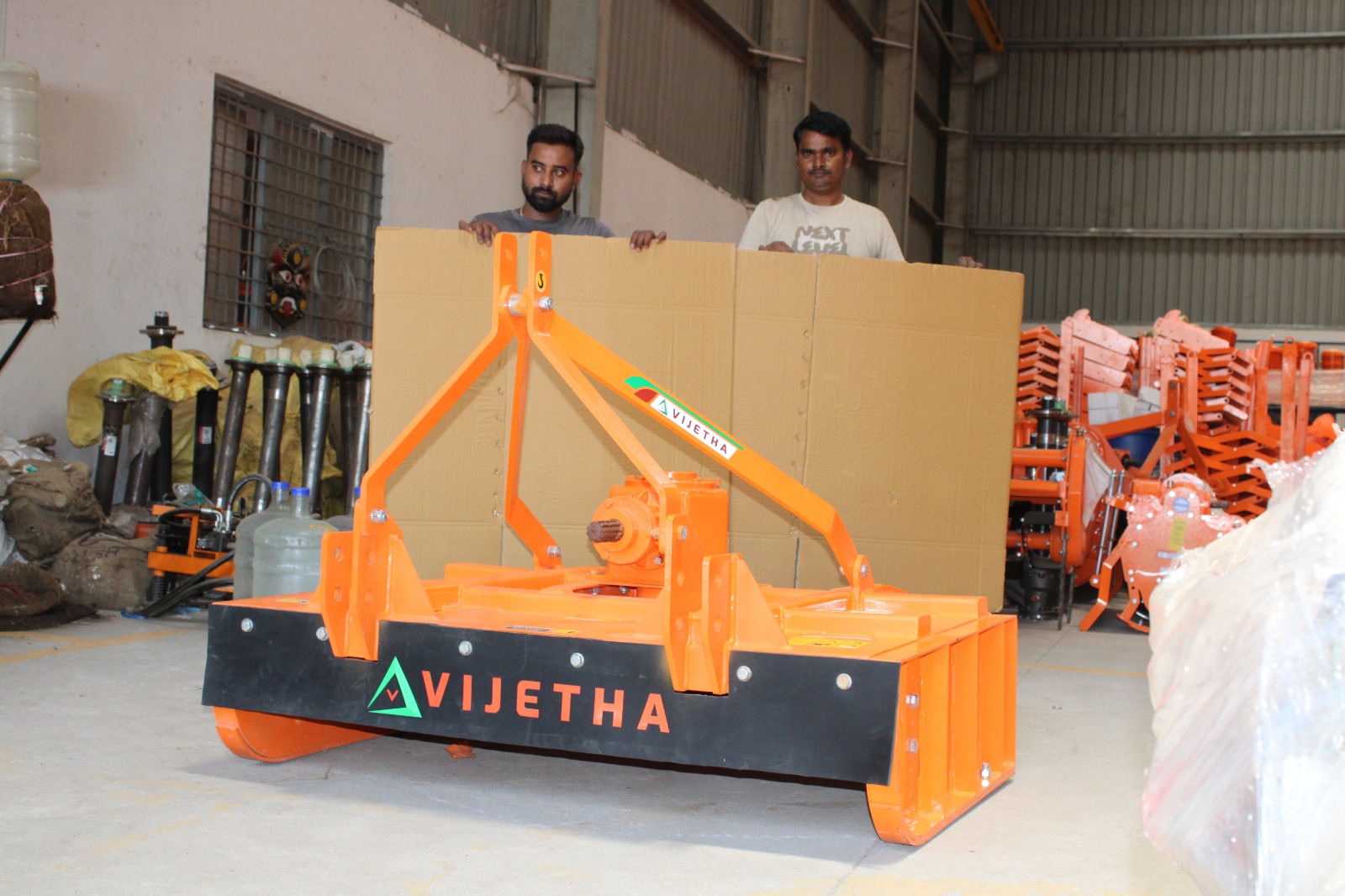 6 Feet Rotovator MC — workshop